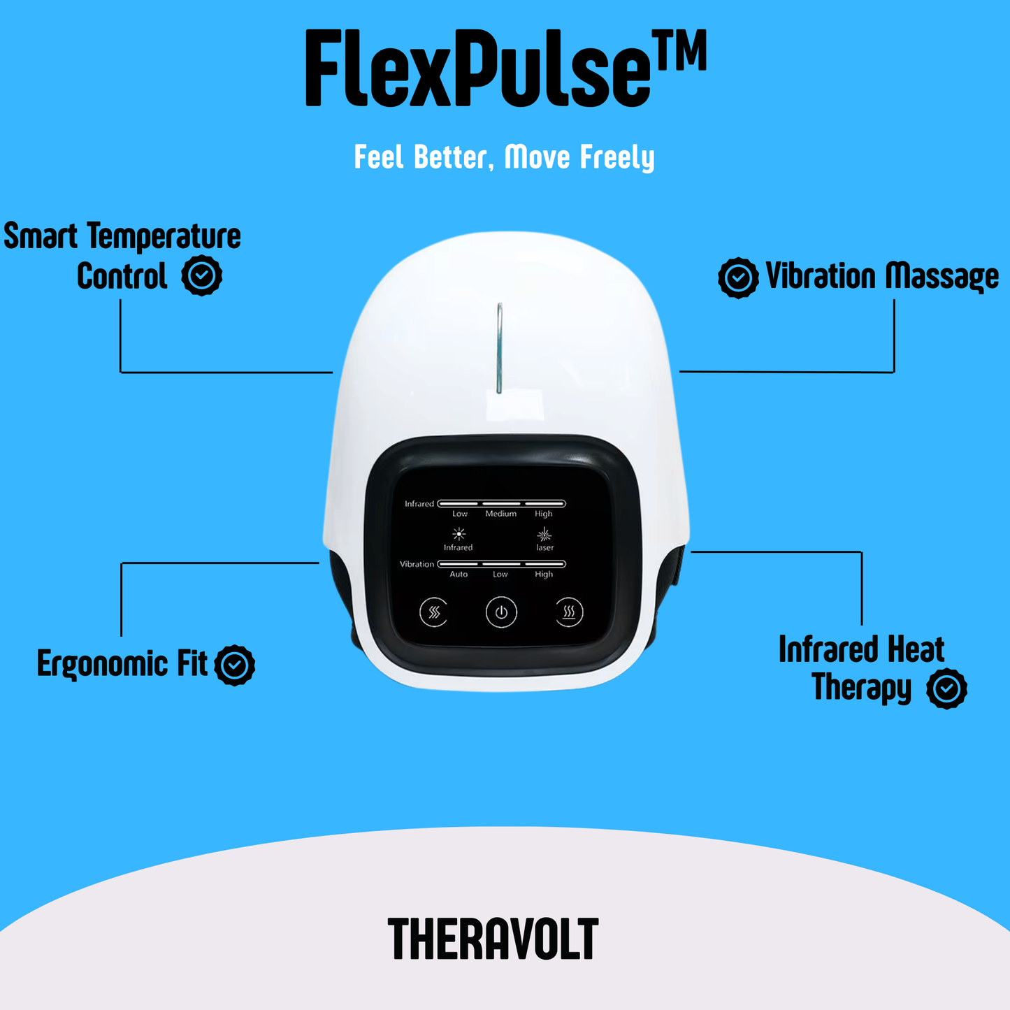 FlexPulse™ - Knee pain relief